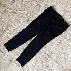 Old Navy Black Pixie Never Fade Ankle Dress Pants